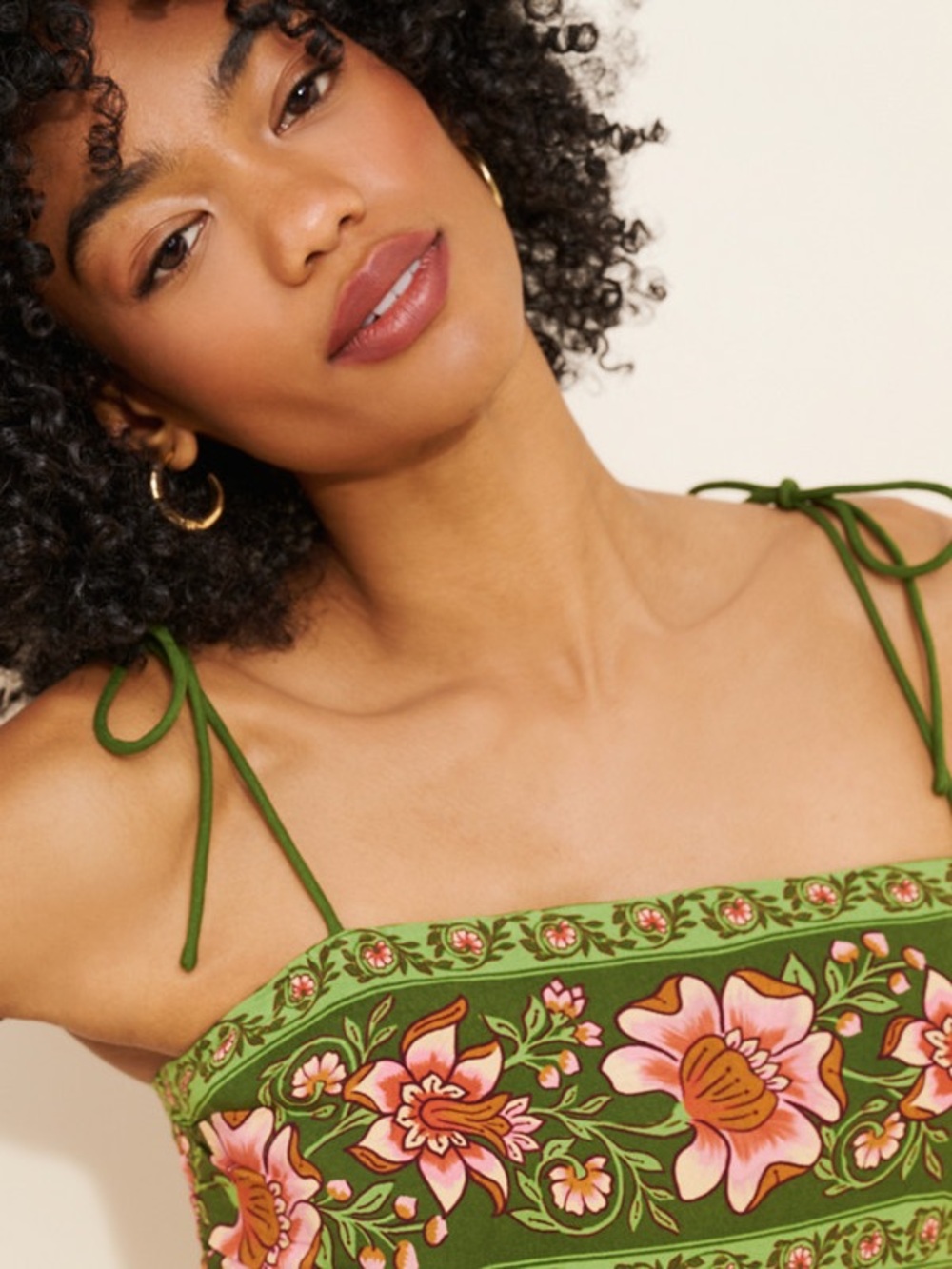 Farm Rio Tie Tank Top - Picture 3 of 11